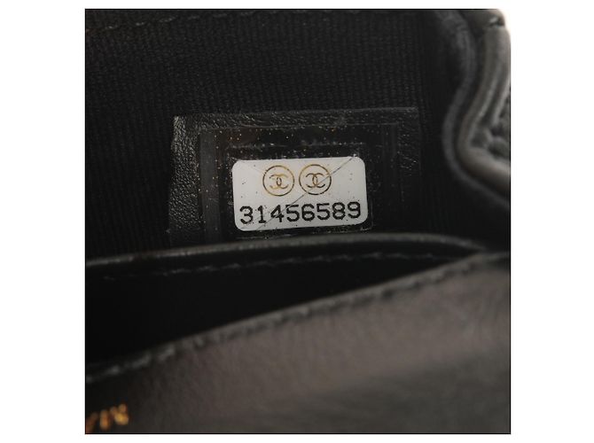 Portafoglio Mini con Catena Matelassée Chanel Nero - vista 11