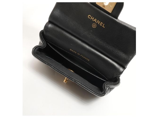 Portafoglio Mini con Catena Matelassée Chanel Nero - vista 12