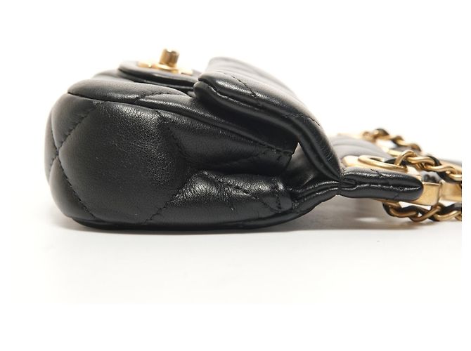 Portafoglio Mini con Catena Matelassée Chanel Nero - vista 4
