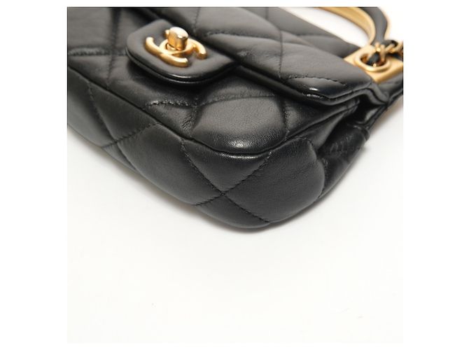 Portafoglio Mini con Catena Matelassée Chanel Nero - vista 6