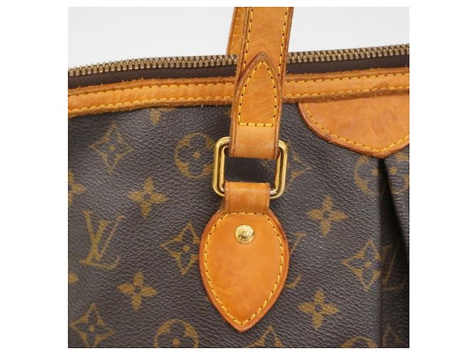 Borsa Tote Palermo PM Monogramma Louis Vuitton Marrone - vista 16
