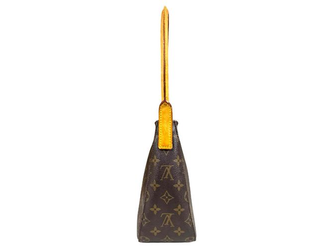 Borsa a Spalla Looping MM Monogramma Louis Vuitton Marrone - vista 5