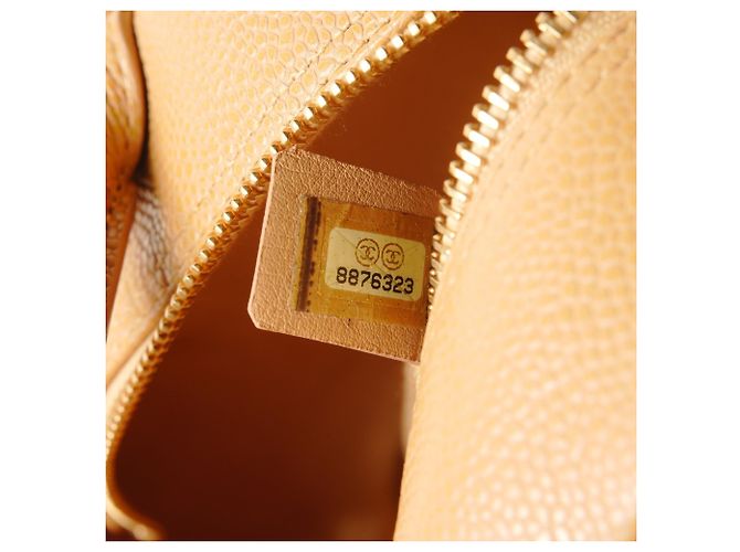 Borsa Mini Boston Coco Mark di Chanel Beige - vista 10