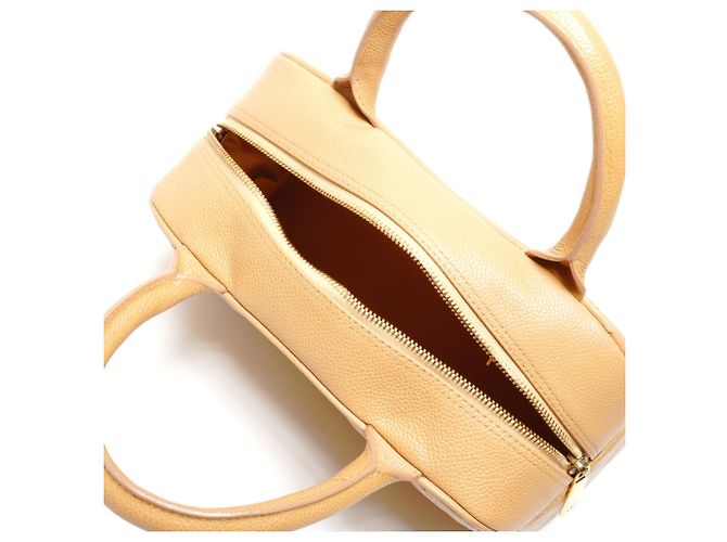 Borsa Mini Boston Coco Mark di Chanel Beige - vista 11