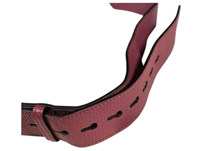 Bolso de hombro de cuero rosa GG Marmont de Gucci - vista 14