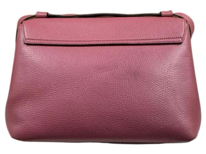 Bolso de hombro de cuero rosa GG Marmont de Gucci - vista 3