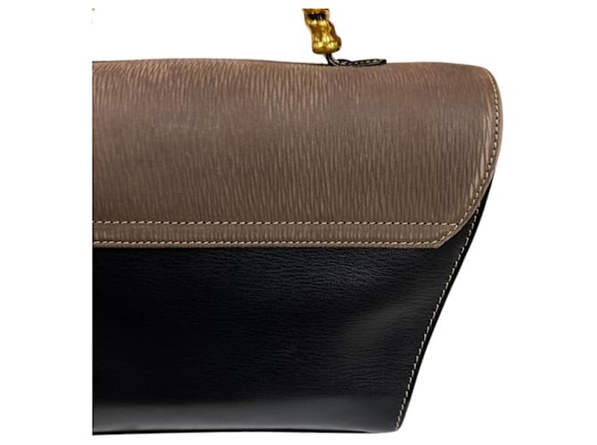 Borsa Loewe Velázquez Marrone Nero - vista 11
