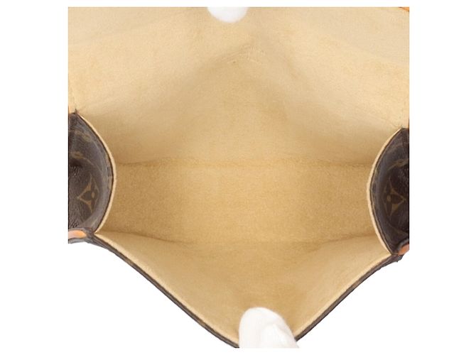 Borsa a vita Monogram Pochette Florentine Louis Vuitton Marrone - vista 6