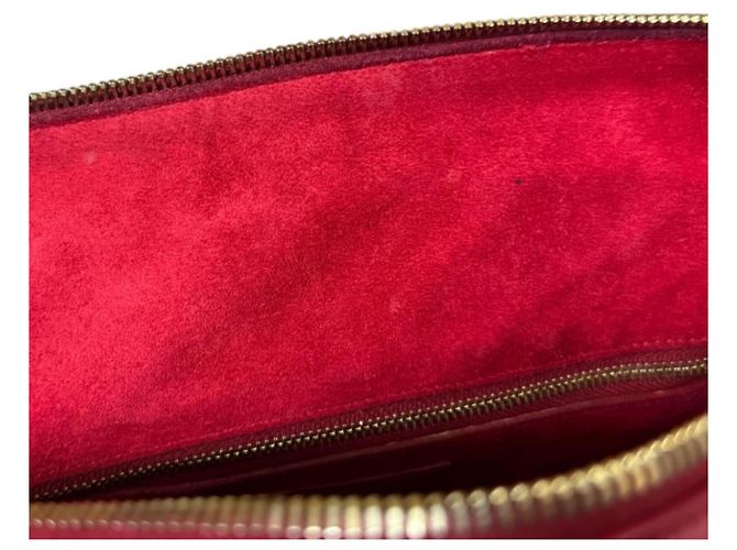 Bolso de Hombro Duffle 6 Clásico de Saint Laurent en Rojo - vista 7