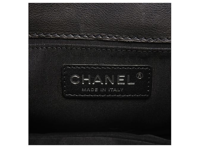 Borsa a spalla Boy di Chanel Nero - vista 12