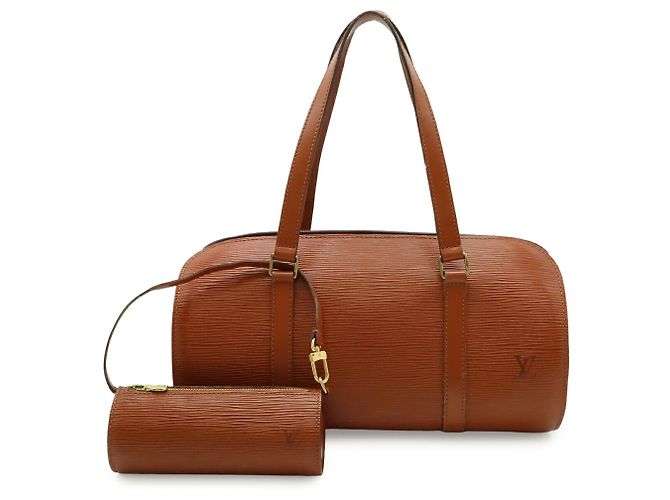 Borsa a mano Soufflot Epi Louis Vuitton Marrone - vista 2