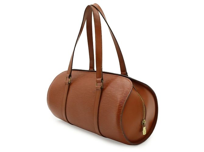 Borsa a mano Soufflot Epi Louis Vuitton Marrone - vista 3