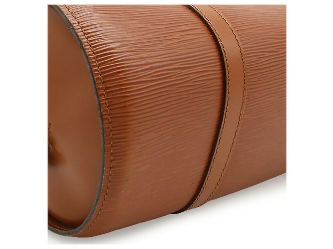 Borsa a mano Soufflot Epi Louis Vuitton Marrone - vista 4