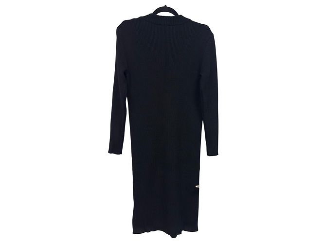 Autre Marque Vestido ajustado Armor Lux de lana de canalé azul marino - vista 3