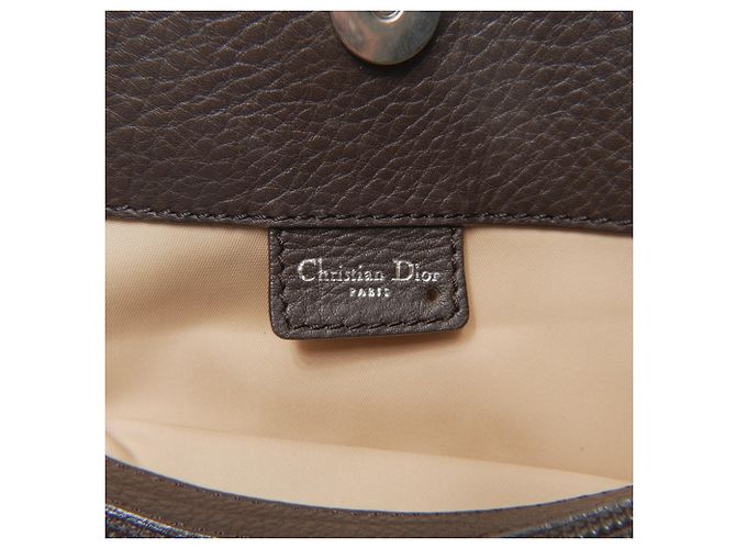Borsa a Spalla Trotter Christian Dior Marrone - vista 11