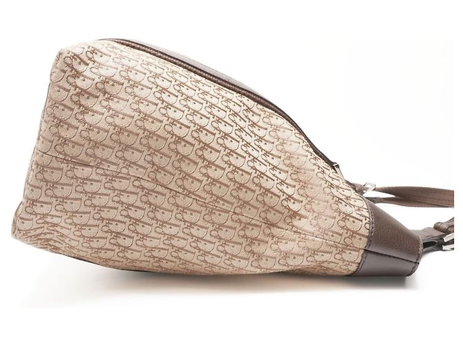Borsa a Spalla Trotter Christian Dior Marrone - vista 5