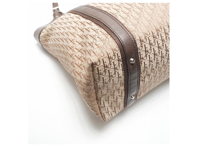 Borsa a Spalla Trotter Christian Dior Marrone - vista 6