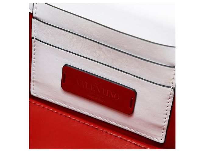 Borsa a Spalla in Pelle VLTN Small di Valentino Bianco - vista 4