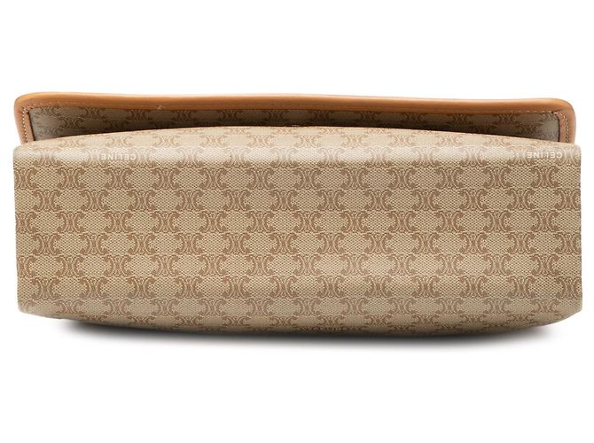 Céline Cruzada de lona recubierta Macadam marrón de Celine Castaño Beige - vista 3