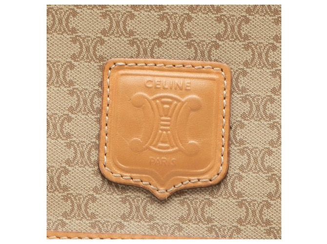 Céline Cruzada de lona recubierta Macadam marrón de Celine Castaño Beige - vista 6