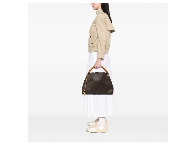Louis Vuitton Monogram Artsy MM Marrone - vista 8