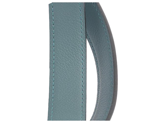 Borsa Tote Hermès Petit H Swift Monsieur B GM Verde - vista 8