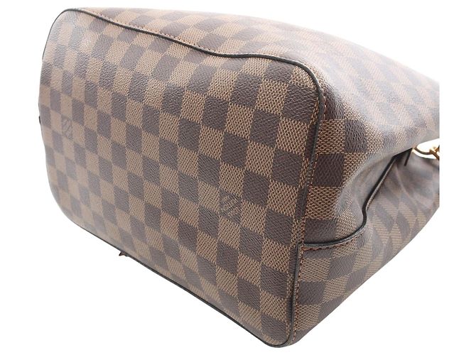 Néonoé Louis Vuitton Marrone Damier Ébène Neonoe MM - vista 3