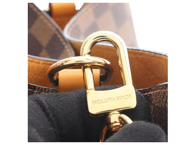 Néonoé Louis Vuitton Marrone Damier Ébène Neonoe MM - vista 6