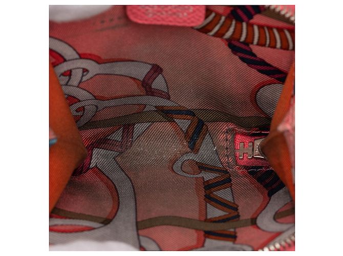 Hermès Pink Epsom Silk In Compact Wallet - view 4