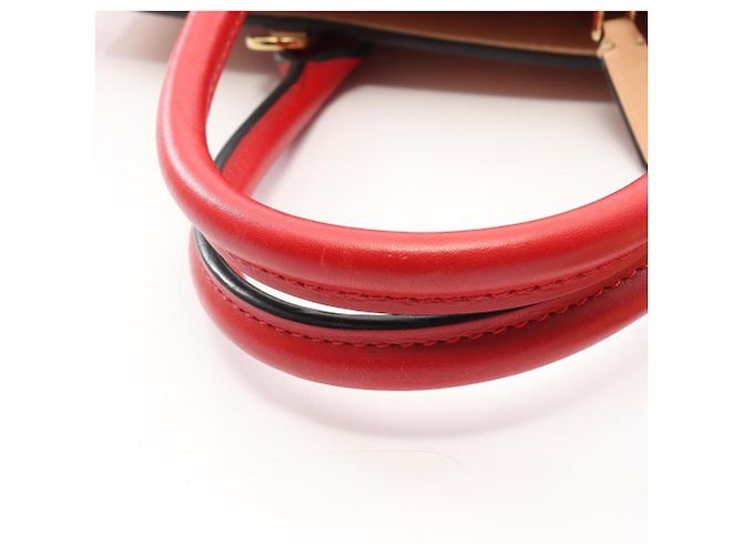 Borsa City Steamer MM Louis Vuitton Nero Rosso Beige - vista 8