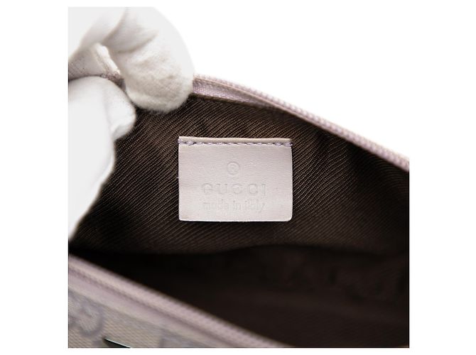 Barca in tela GG viola Gucci Porpora - vista 5