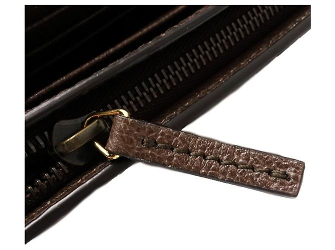 Billetera Compacta Gucci Diana en Lona Beige - vista 11
