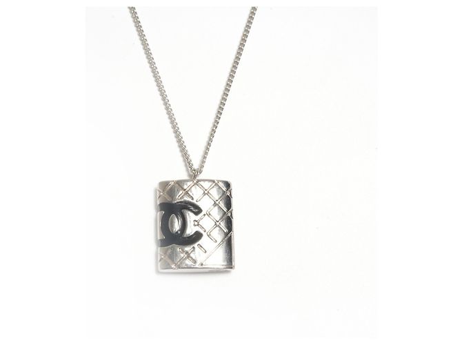 Collana Chanel 2005 Coco Mark Cambon in argento - vista 2