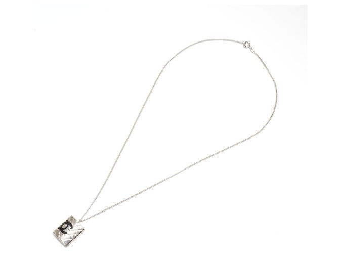 Collana Chanel 2005 Coco Mark Cambon in argento - vista 3