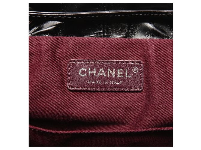 Schwarzer matelassé Leder-Rucksack Chanel 23 Serie 2016-2017 - Ansicht 10