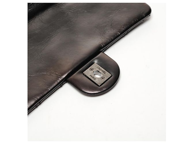 Schwarzer matelassé Leder-Rucksack Chanel 23 Serie 2016-2017 - Ansicht 12