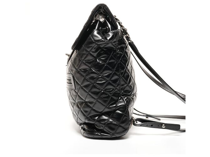 Schwarzer matelassé Leder-Rucksack Chanel 23 Serie 2016-2017 - Ansicht 4