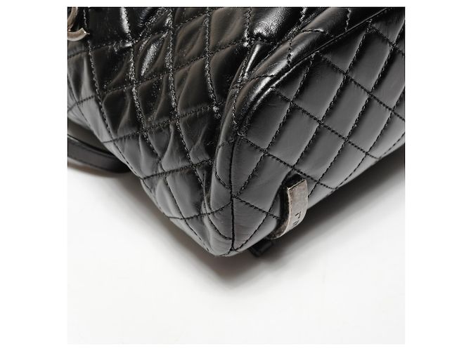 Schwarzer matelassé Leder-Rucksack Chanel 23 Serie 2016-2017 - Ansicht 5