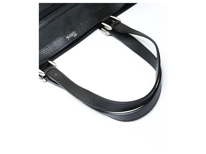 Borsa a mano Gucci GG Canvas 268639 Nero - vista 13