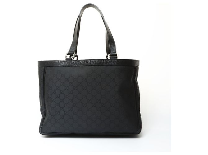 Borsa a mano Gucci GG Canvas 268639 Nero - vista 2