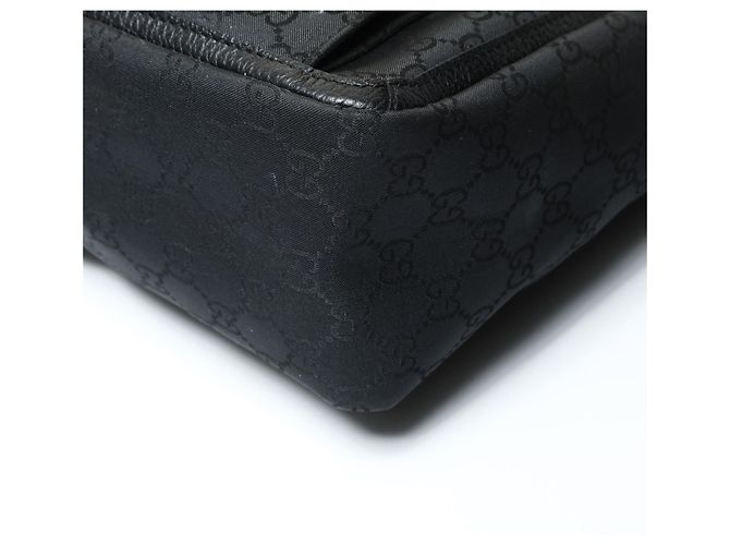 Borsa a mano Gucci GG Canvas 268639 Nero - vista 6
