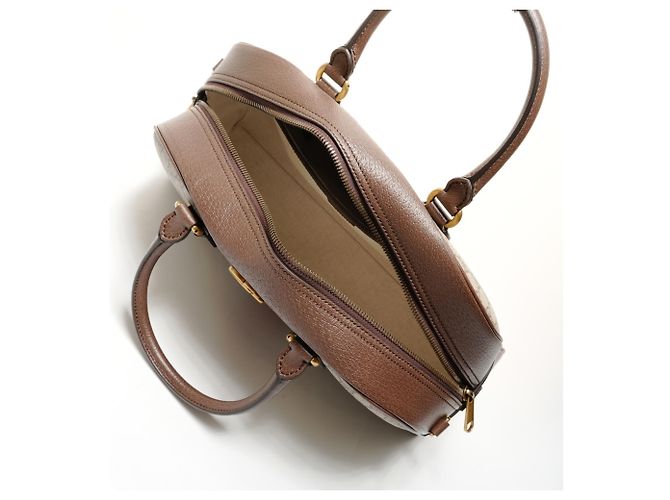 Borsa da viaggio Gucci GG Supreme Marrone - vista 11
