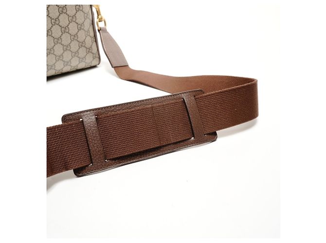 Borsa da viaggio Gucci GG Supreme Marrone - vista 13