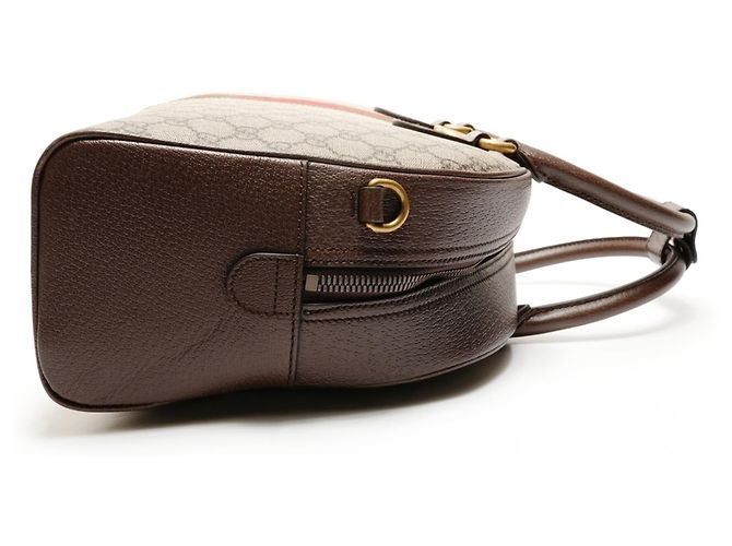 Borsa da viaggio Gucci GG Supreme Marrone - vista 4