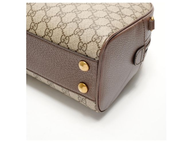 Borsa da viaggio Gucci GG Supreme Marrone - vista 6