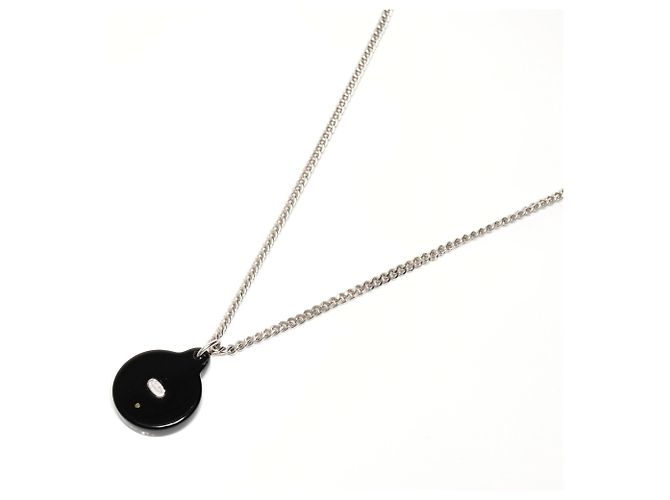 Timeless Collana in strass nera Coco Mark 03A 2003 di Chanel Argento - vista 8