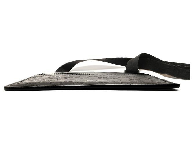 Borsa a Spalla in Pelle GGssima di Gucci Nero - vista 8