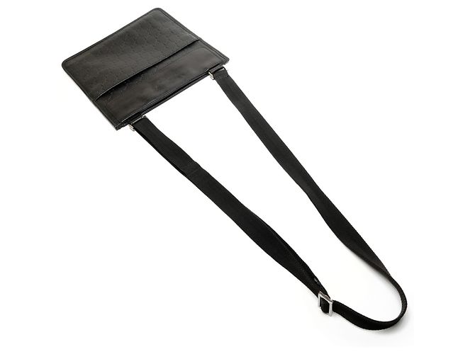 Borsa a Spalla in Pelle GGssima di Gucci Nero - vista 9