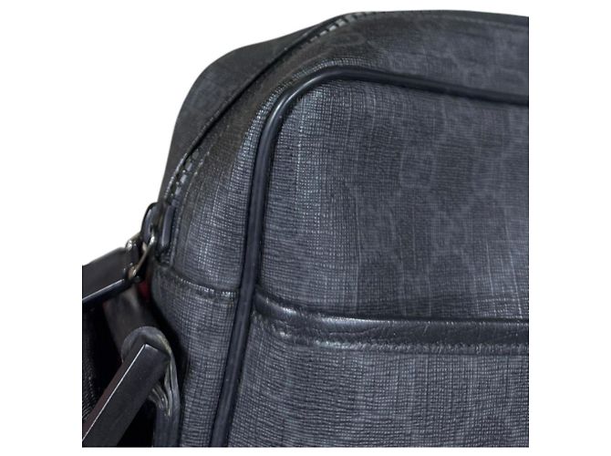 Borsa a Spalla Gucci GG Supreme Marrone - vista 13