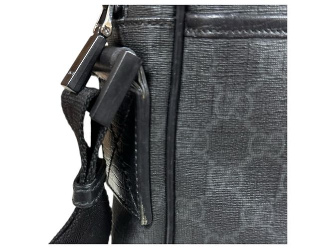 Borsa a Spalla Gucci GG Supreme Marrone - vista 14